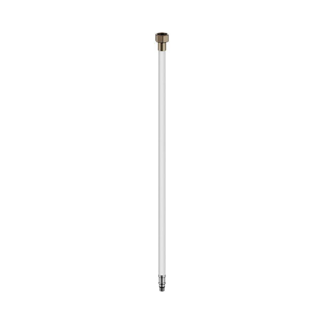 An image of Nero Tapware Premium Flexible Mixer Tap Hose Pair Brushed Bronze