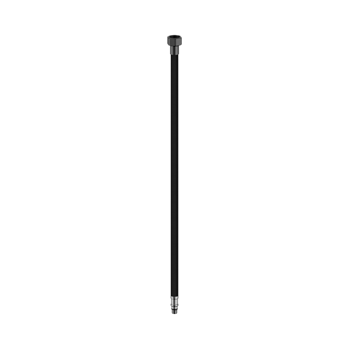 An image of Nero Tapware Premium Flexible Mixer Tap Hose Pair Gun Metal