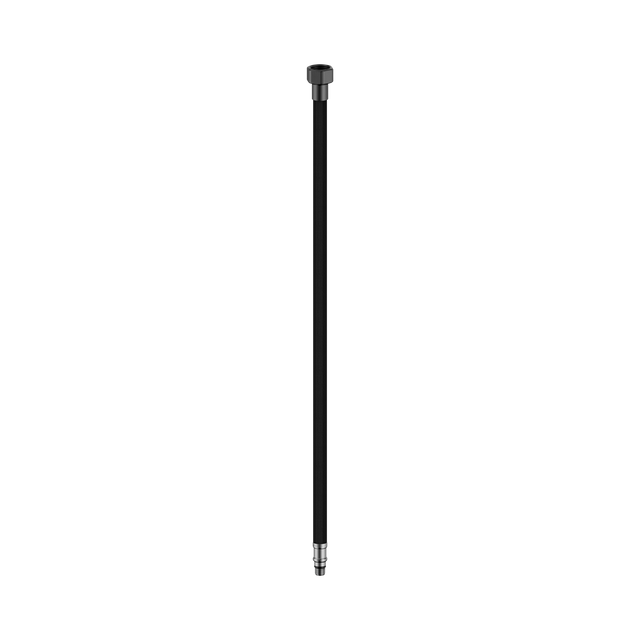 An image of Nero Tapware Premium Flexible Mixer Tap Hose Pair Gun Metal