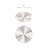 An image of Nero Tapware Zen SS316L 300mm Round Shower Head Brushed Nickel