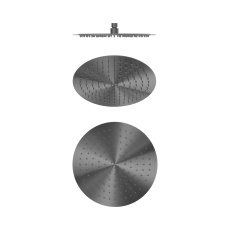 An image of Nero Tapware Zen SS316L 300mm Round Shower Head Graphite