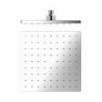 An image of Nero Tapware 250mm ABS Square Shower Head Chrome