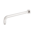 An image of Nero Tapware Zen SS316L Round Shower Arm 400mm Length Brushed Nickel