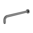 An image of Nero Tapware Zen SS316L Round Shower Arm 400mm Length Graphite