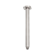 An image of Nero Tapware Zen SS316L Round Ceiling Arm 300mm Length Brushed Nickel