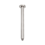 An image of Nero Tapware Zen SS316L Round Ceiling Arm 300mm Length Brushed Nickel