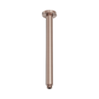 An image of Nero Tapware Zen SS316L Round Ceiling Arm 300mm Length Brushed Bronze