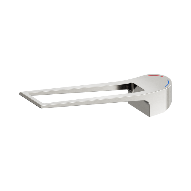 An image of Nero Tapware Bianca Basin Mixer Care Handle Only Brushed Nickel