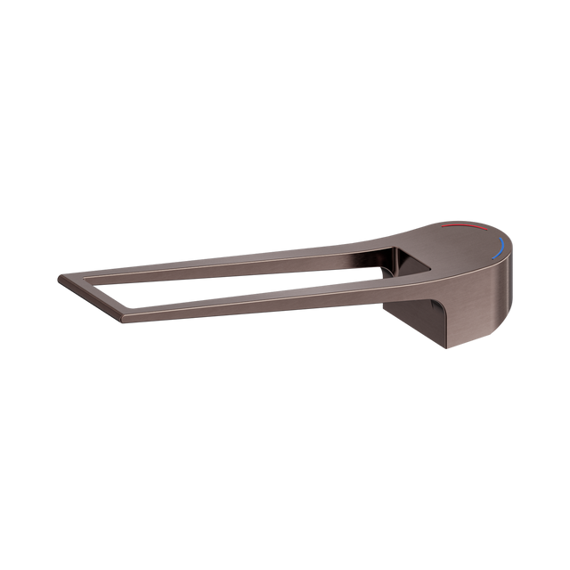 An image of Nero Tapware Bianca Basin Mixer Care Handle Only Brushed Bronze