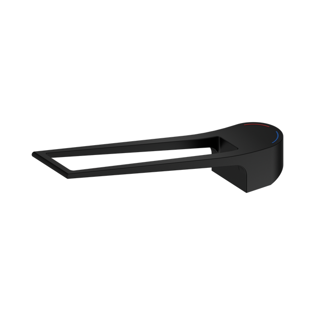 An image of Nero Tapware Bianca Basin Mixer Care Handle Only Matte Black