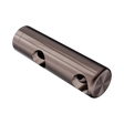 An image of Nero Tapware Mecca Care Make Your Own 25mm Grab Rail Double Towel Bracket Right Brushed Bronze