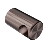 An image of Nero Tapware Mecca Care Make Your Own 32mm Grab Rail End BracketBrushed Bronze