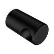 An image of Nero Tapware Mecca Care Make Your Own 32mm Grab Rail End Bracket Matte Black
