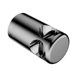 An image of Nero Tapware Mecca Care Make Your Own 32mm Grab Rail 90 Degree Bracket Chrome