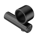 An image of Nero Tapware Mecca Care Make Your Own 32mm Hand Rail Undermount Mid Bracket Gun Metal