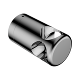 An image of Nero Tapware Mecca Care Make Your Own 32mm Grab Rail T Bar Bracket Chrome