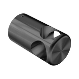 An image of Nero Tapware Mecca Care Make Your Own 32mm Grab Rail T Bar Bracket Gun Metal