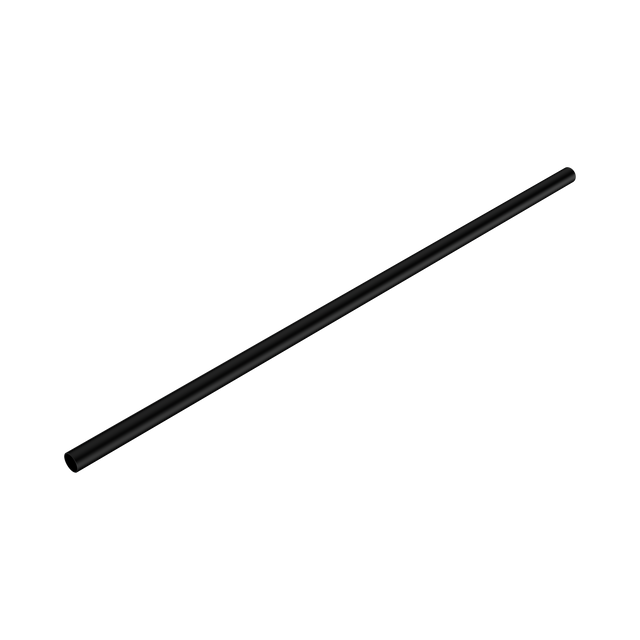 An image of Nero Tapware Mecca Care Make Your Own 32mm Diameter Grab or Hand Rail 1200mm Length Matte Black