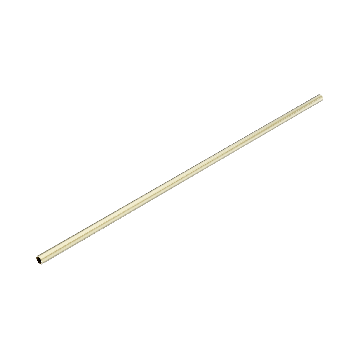An image of Nero Tapware Mecca Care Make Your Own 25mm Diameter Grab Rail 1200mm Length Brushed Gold