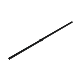An image of Nero Tapware Mecca Care Make Your Own 25mm Diameter Grab Rail 1200mm Length Matte Black
