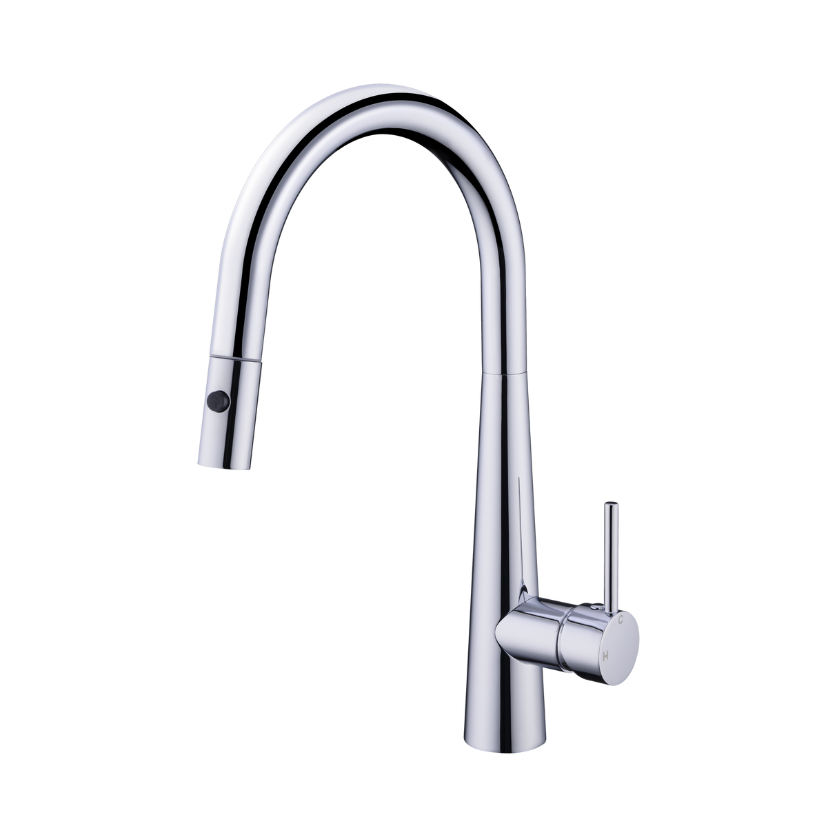 An image of Nero Tapware Dolce Pull Out Sink Mixer With Vegie Spray Function Chrome