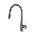 An image of Nero Tapware Dolce Pull Out Sink Mixer With Vegie Spray Function Gun Metal