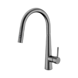 An image of Nero Tapware Dolce Pull Out Sink Mixer With Vegie Spray Function Gun Metal
