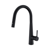 An image of Nero Tapware Dolce Pull Out Sink Mixer With Vegie Spray Function Matte Black