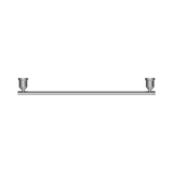 An image of Nero Tapware York Single Towel Rail 600mm Chrome