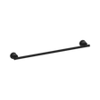 An image of Nero Tapware York Single Towel Rail 600mm Matte Black
