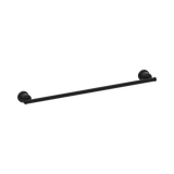 An image of Nero Tapware York Single Towel Rail 600mm Matte Black