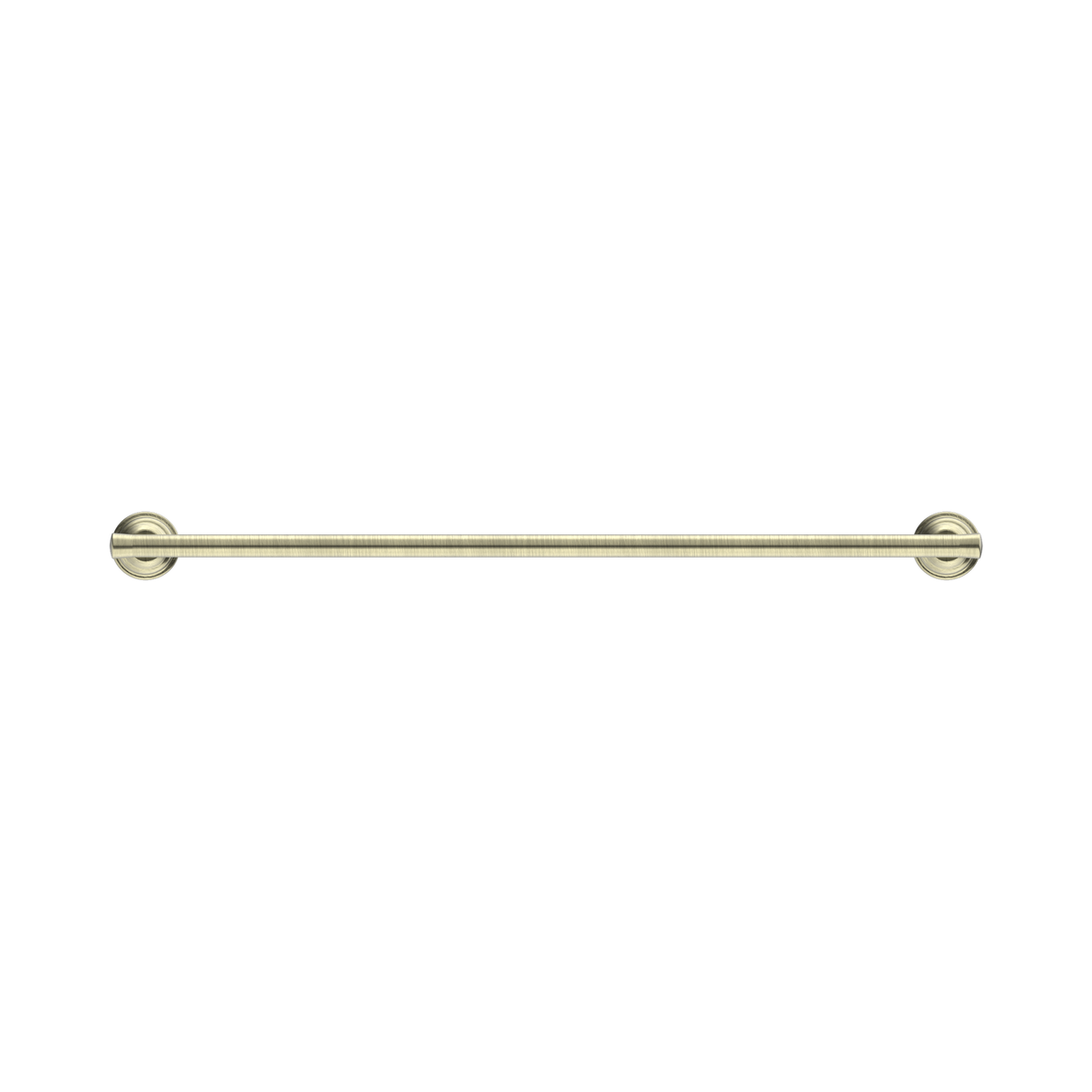 An image of Nero Tapware York Double Towel Rail 600mm Aged Brass