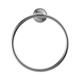 An image of Nero Tapware York Towel Ring Chrome
