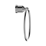 An image of Nero Tapware York Towel Ring Chrome