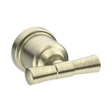 An image of Nero Tapware York Robe Hook Aged Brass