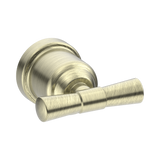 An image of Nero Tapware York Robe Hook Aged Brass