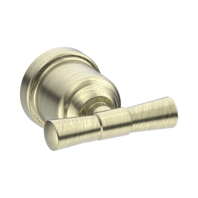 An image of Nero Tapware York Robe Hook Aged Brass