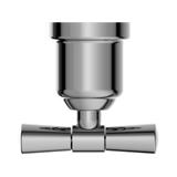 An image of Nero Tapware York Robe Hook Chrome