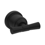 An image of Nero Tapware York Robe Hook Matte Black