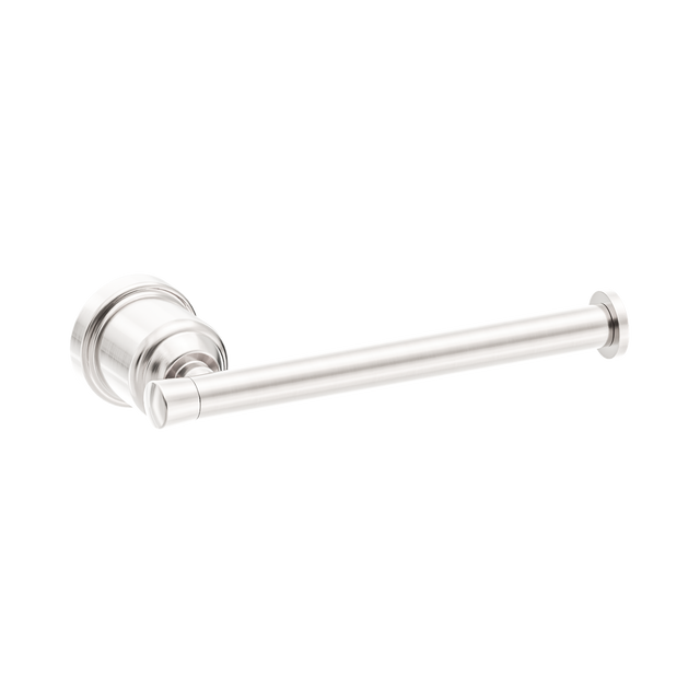 An image of Nero Tapware York Toilet Roll Holder Brushed Nickel