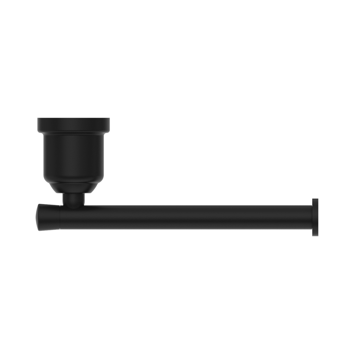 An image of Nero Tapware York Toilet Roll Holder Matte Black