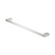 An image of Nero Tapware Bianca Single Towel Rail 600mm Brushed Nickel