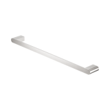 An image of Nero Tapware Bianca Single Towel Rail 600mm Brushed Nickel