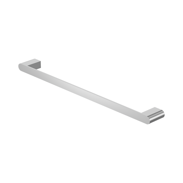 An image of Nero Tapware Bianca Single Towel Rail 600mm Chrome