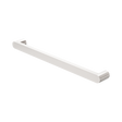 An image of Nero Tapware Bianca 240V Single Heated Towel Rail Brushed Nickel