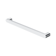 An image of Nero Tapware Bianca 240V Single Heated Towel Rail Chrome