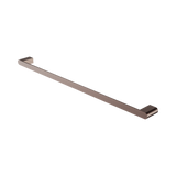 An image of Nero Tapware Bianca Single Towel Rail 800mm Brushed Bronze