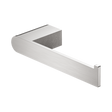 An image of Nero Tapware Bianca Toilet Roll Holder Brushed Nickel