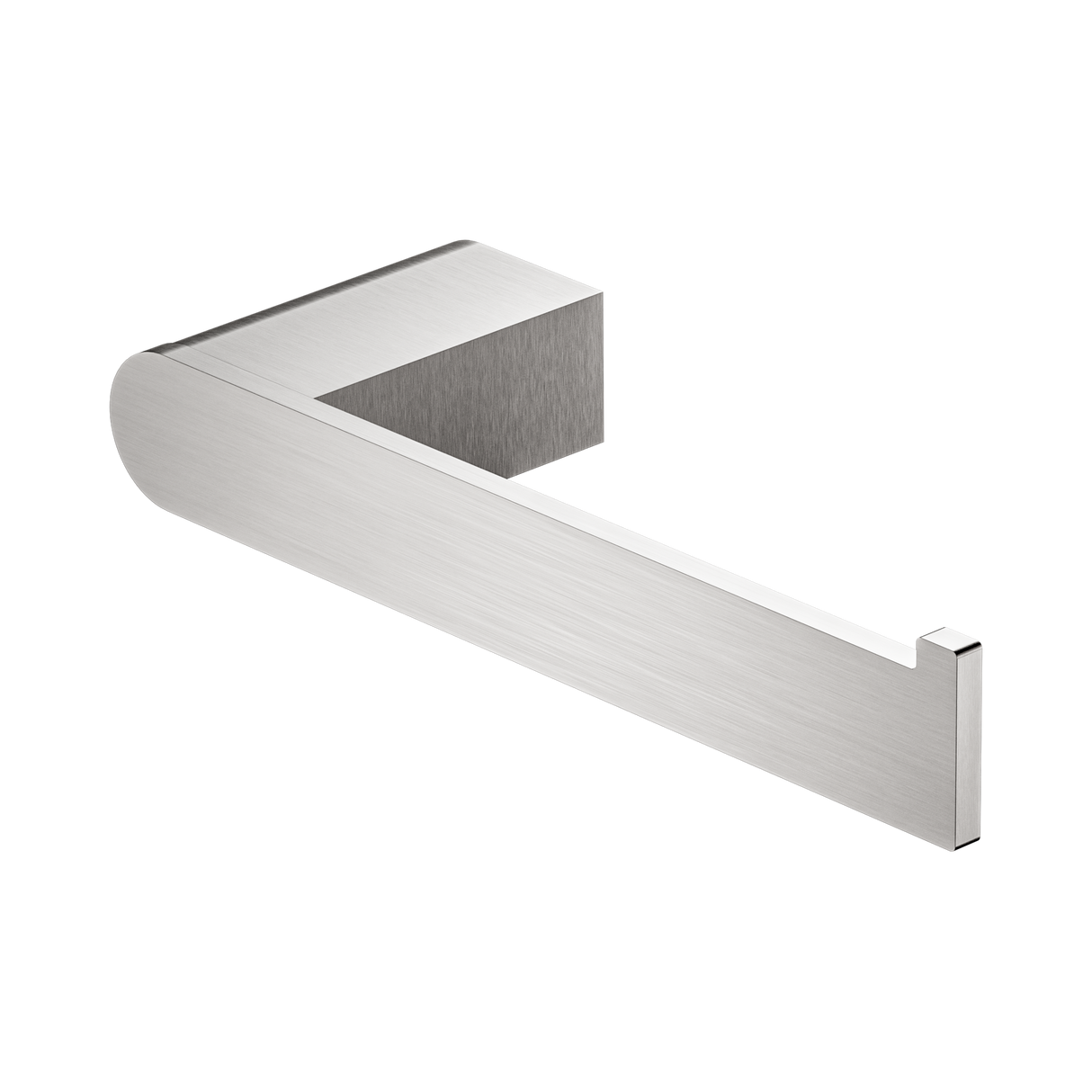 An image of Nero Tapware Bianca Toilet Roll Holder Brushed Nickel