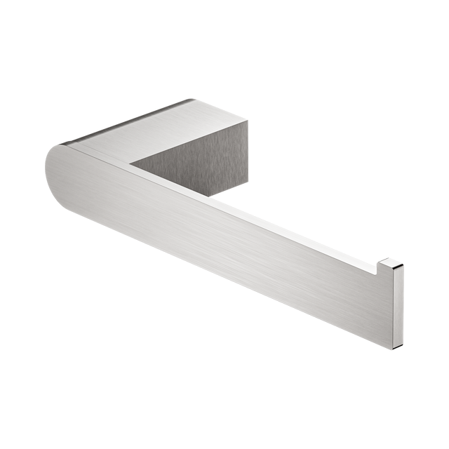 An image of Nero Tapware Bianca Toilet Roll Holder Brushed Nickel
